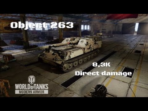 Object 263 in Prokorovka: 8,3K direct damage | World of Tanks | Wot console