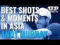 Andy Murray Best Shots & Moments in 2019 Asian Swing