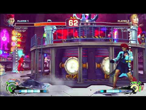 SSF4 Rank Match  TONPY360 (VI)  vs  kawagu111chi (CD)