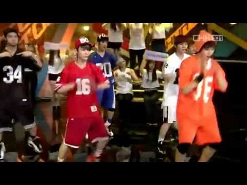 HD 130428 TEEN TOP  WALK BY... @ SBS Inkigayo