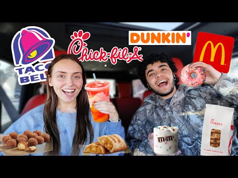 TRYING DESSERTS FROM FAST FOOD RESTAURANTS!