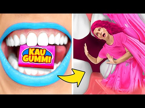 CHALLENGE: Wenn Lebensmittel Menschen wären | Lustigstes Lernvideo mit Sam