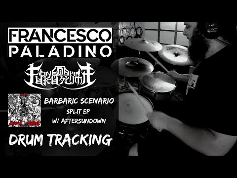 One Day In Fukushima - Barbaric Scenario Split (Drum Tracking)