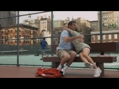 In Good Company trailer image: city at dusk; the music softens hard edges with acoustic guitars and vintage hooks