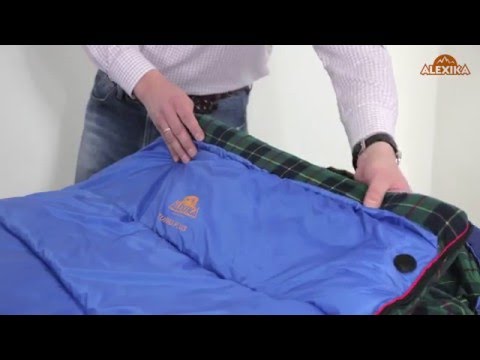 Миниатюра изображения товара Спальный мешок Alexika Tundra Plus правый / 9257.01051 (синий)
