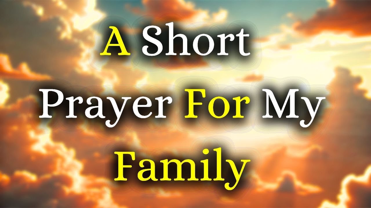 LORD GOD, I PRAY FOR EVERY MEMBER OF MY FAMILY. PLEASE TAKE CARE OF OUR BODIES, MINDS.