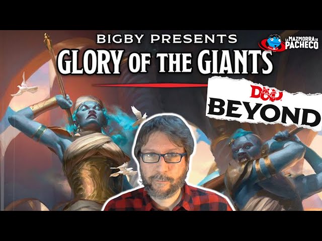 Vídeo relacionado con D&D Bigby Presents: Glory of the Giants RPG Alternate Hard Cover