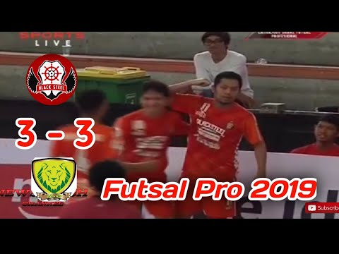 Higlight Futsal !! Black Steel Manukwari (3)vs(3) Halus FC Jakarta/All Goals