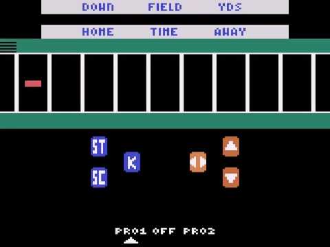 Atari VCS 2600 ~ BLiP Football  [Unlicensed]