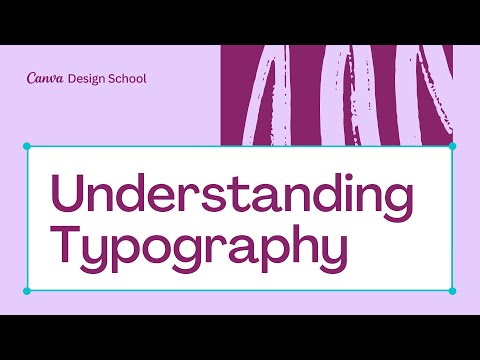 YouTube video summary: 1. Understanding Typography | Theory