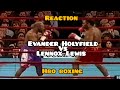 Reaction Hengki Pranata Evander Holyfield Vs Lennox Lewis