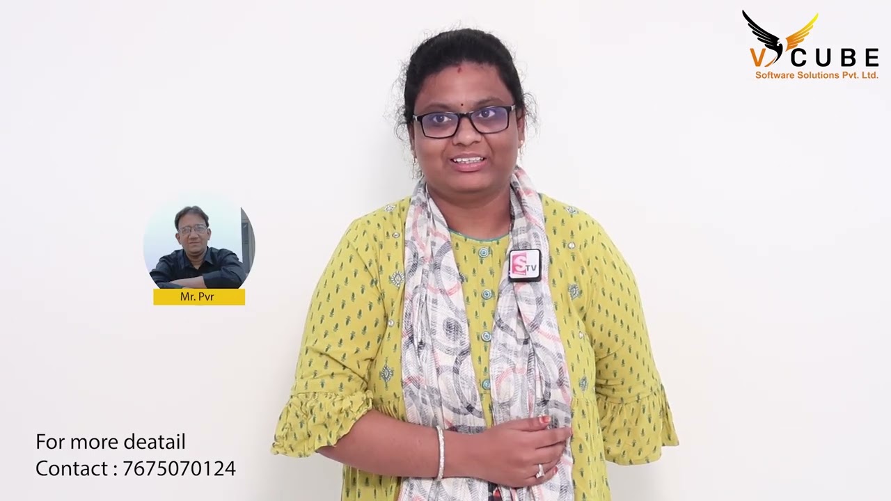 Java Full Stack student review | V CUBE Software Solutions Pvt. Ltd. Kphb