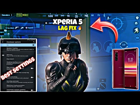Sony Xperia 5 lag fix  in 2024🔥 |  developer option settings  | no lag | pubgmobile | mr venom