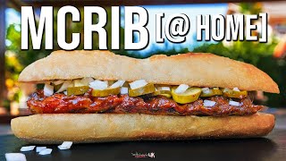 The Best Real McRib You’ll Ever Have | SAM THE COOKING GUY 4K