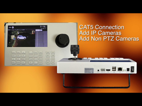 PTZ Control Joystick for IP CCTV Cameras