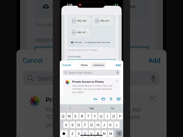 Image Uploads on Maintenance Requests