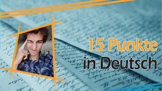 Das Geheimnis hinter 15 Punkte in Deutsch | Leo Eckl