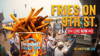 Ocean City Maryland Live Boardwalk Cam | 9th Street & Thrasher's Fries Live Stream live webcam