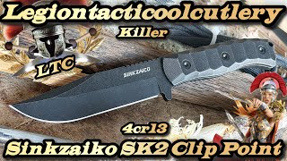 Sinkzaiko SK2 Clip Point in 4cr13 Steel https://amzn.to/4qrTPoA