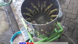 Mesin Pencabut Bulu Ayam - CIPTA MESIN Pekalongan