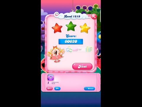 Candy Crush Saga Level 1519