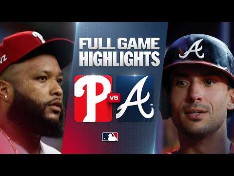 애틀랜타 VS 필라델피아 6:5 MLB 하이라이트