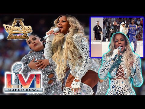 Mary J. Blige Super Bowl 2022 LVI Halftime Performance + Pics ("Queen of Hip Hop Soul")
