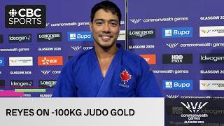 'Hard work' pays off in men's -100kg judo gold for Toronto's Kyle Reyes at 2026 Commonwealth Games