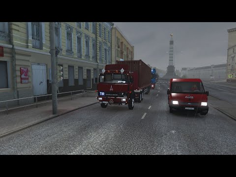 #ETS2 #Pro Mods 2.51+Rusmap 2.3.1 / Moscow - Mazyr *Drive for #Belarus #160