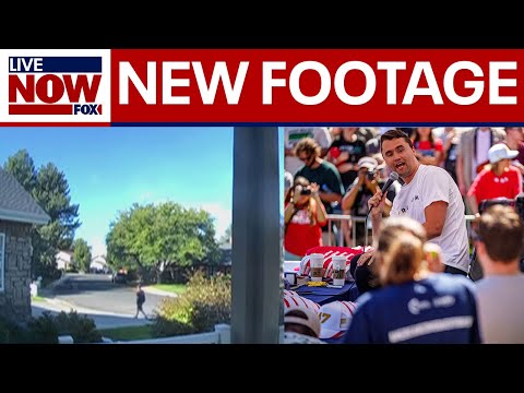 WATCH: New security camera footage shows Charlie Kirk shooting suspect walking on day of shooting