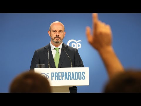 Rueda de prensa de Pedro Rollán tras el Comité de Dirección