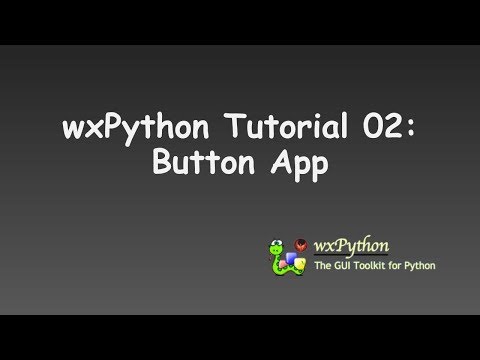 Python Wx With Buttons
