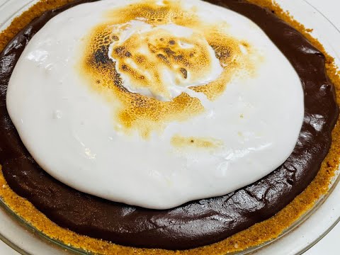 S'MORES PIE RECIPE | How To Make S'more Pie