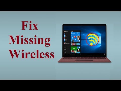 Wireless adapter Missing From Device Manager!! Fix - Howtosolveit Video