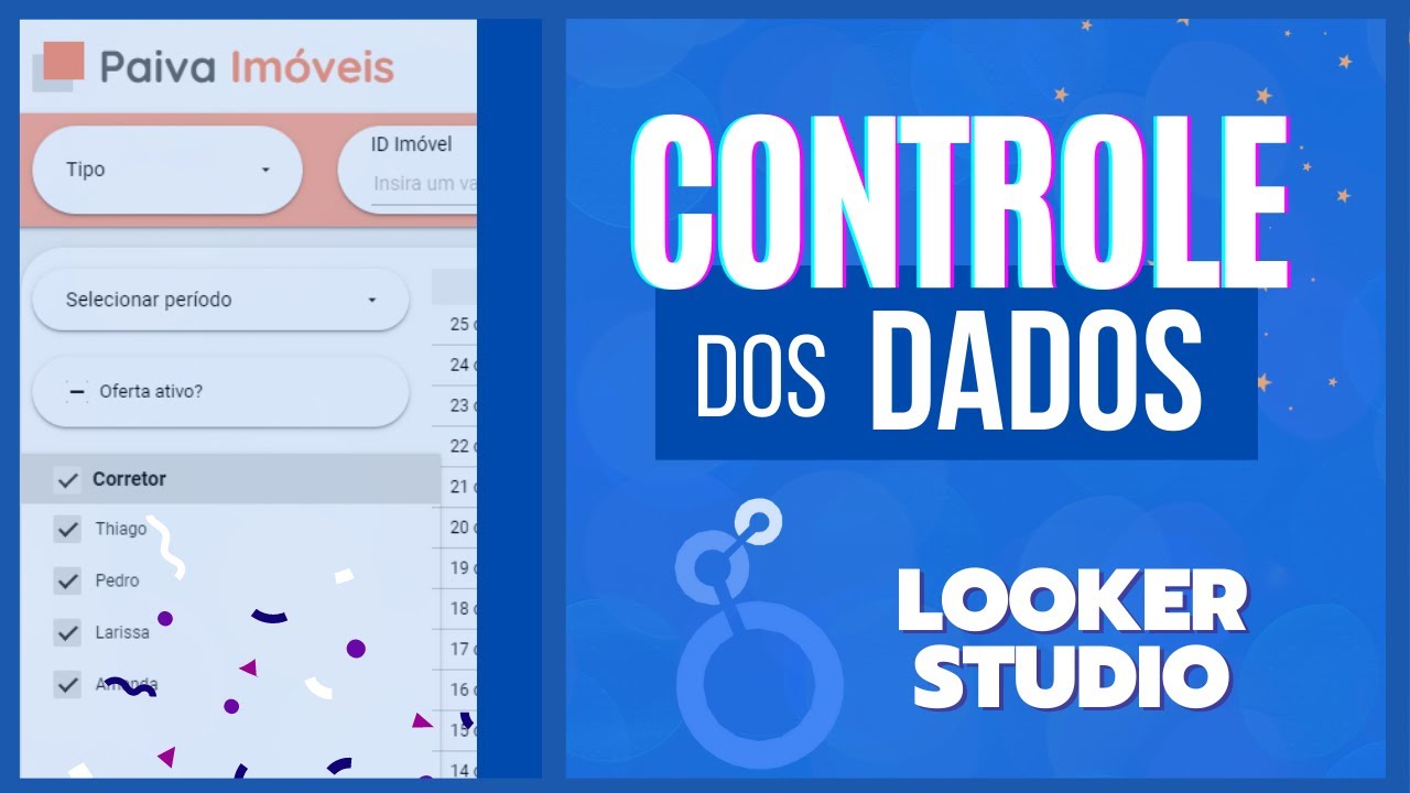 Como usar Controle de Dados no Looker Studio (Passo a Passo) Data Control