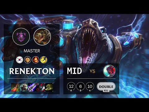 Renekton Mid vs Yone - KR Master Patch 10.16