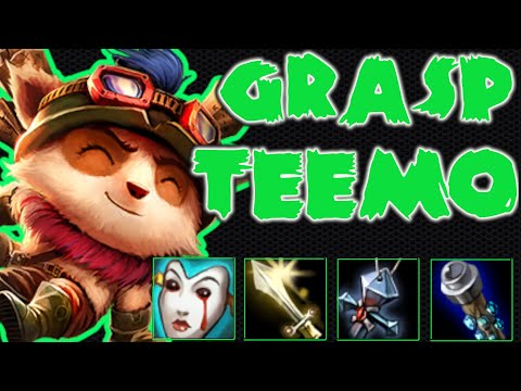 TEEMO vs NEEKO TOP LANE - KDA 10/1/2 GRASP TEEMO IS SECRETLY STRONG  League of Legends Ranked #251