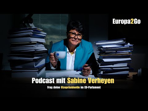 Europa2Go Podcast mit Sabine Verheyen. Dolmetscher in Aktion– mit Maria Horlbeck I Folge 10