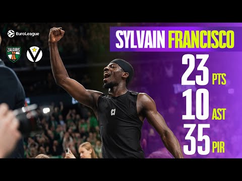 Sylvain Francisco Steals the Show | Electric Night in Kaunas | Zalgiris vs Virtus