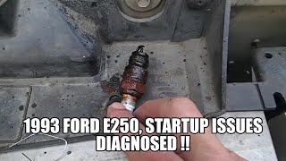 1993 Ford E250 Econoline 250, Part 1: Diagnose no start issue
