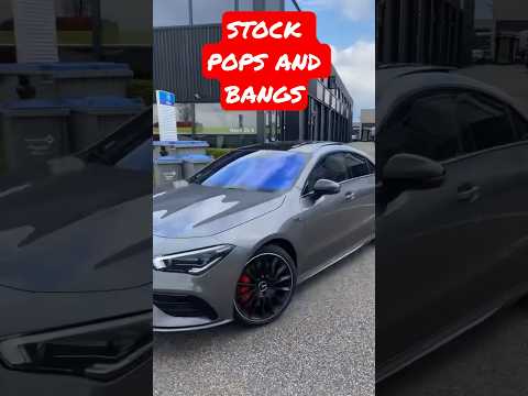 Thumbnail for Stock pops and bangs on this CLA AMG by WiLL