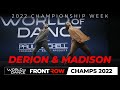 Derion Madison Headliner World Of Dance Championship 2022 WODCHAMPS22