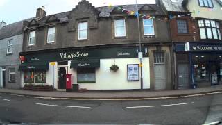 Drive into Doune Scotland