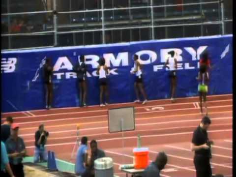 Girls 60m EE Final - New Balance Indoor Nationals 2011