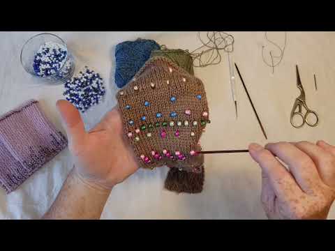 Søndagsstrik nr. 21 Strik med perler 1. del