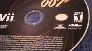 GOLDENEYE 007 WII LIMITED EDITION PACKAGING