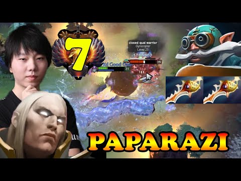 PAPARAZI INSANE INVOKER CRAZY COMBO HARD GAME VS DOUBLE DIVINE RAPIER GYRO | DOTA2ORBS