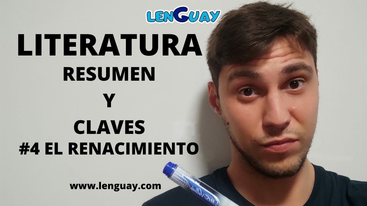 El Renacimiento Literatura Selectividad lengua Bachillerato y ESO #4 Lengua y Literatura EVAU PEVAU