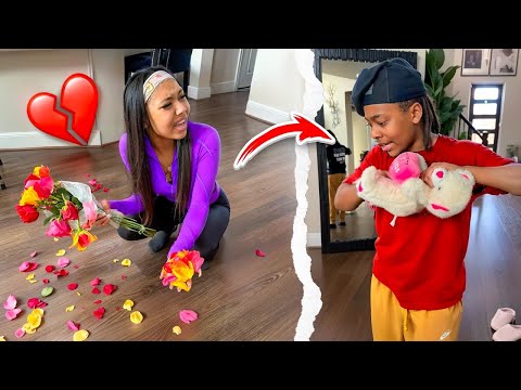 JEALOUS BROTHER Ruins Sister Valentines Gift, He Instantly Regrets It