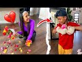 JEALOUS BROTHER Ruins Sister Valentines Gift He Instantly Regrets It